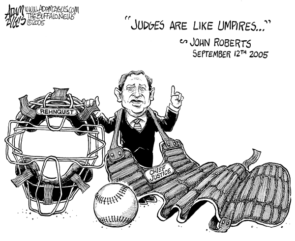 jofn roberts, umpire, chief justice
