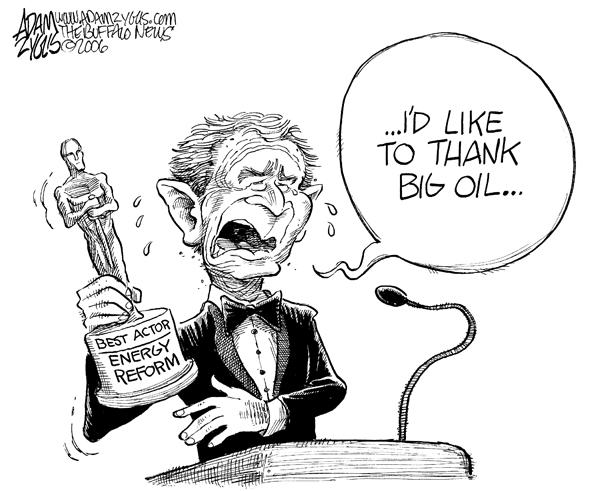 bush, oscar, best actor, energy reform