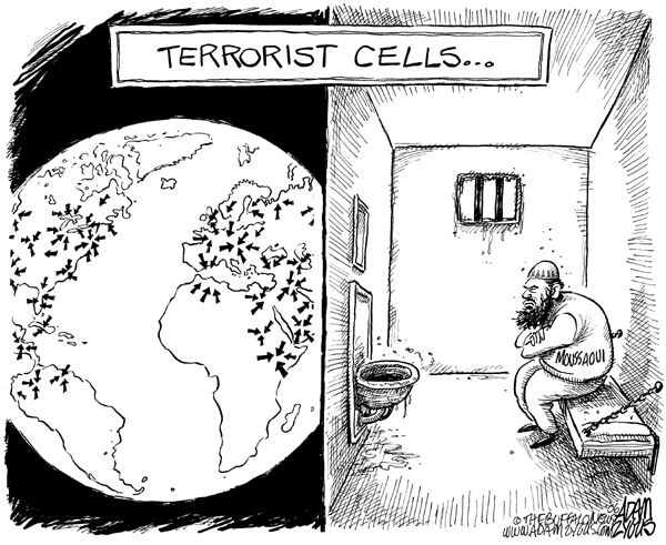 moussaoui, terrorist cells
