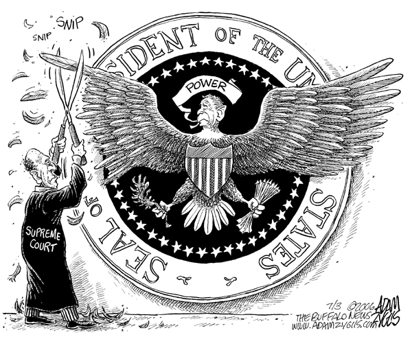 supreme court, bush, war powers, wings