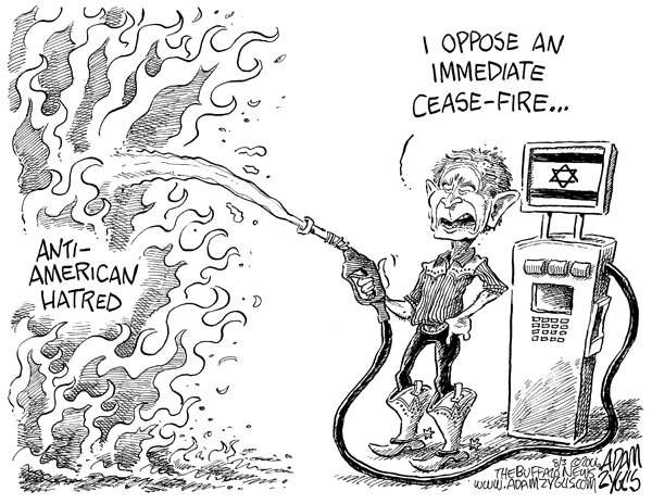 bush, israel, gas, fire, hate