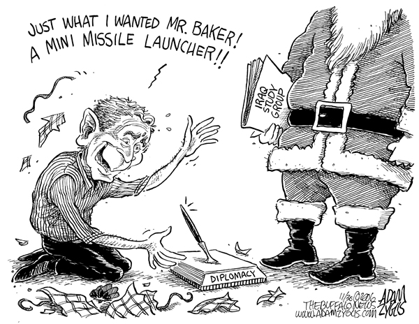 bush; iraq; study group; diplomacy
