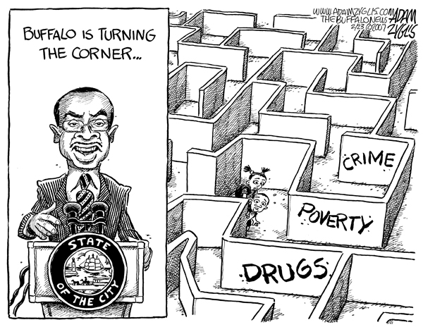 buffalo; kids; byron brown; drugs; poverty; crime