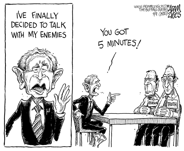 bush; enemies; reason; truth