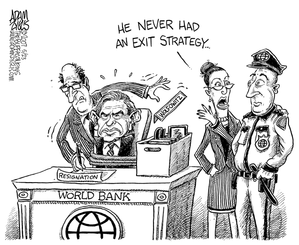 wolfowitz; world bank; resignation