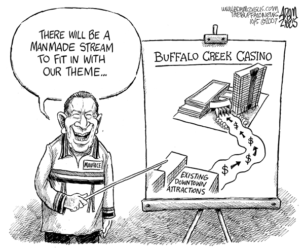 maurice, john, seneca nation, buffalo, creek, casino, stream, money