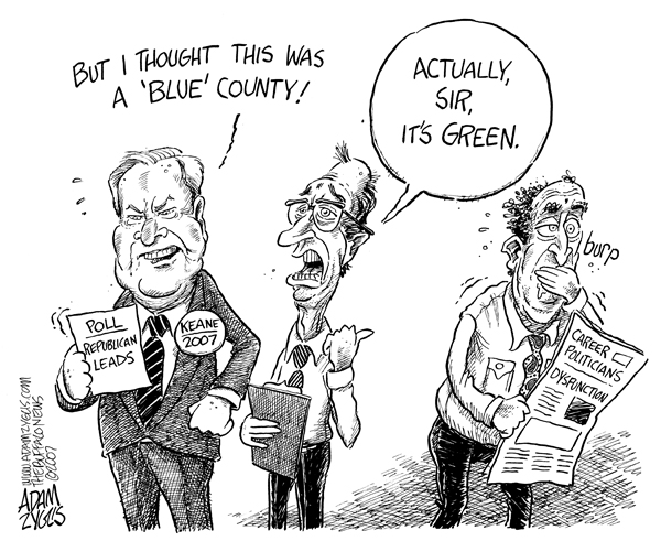 jim keane, county executive, erie county, blue, green
