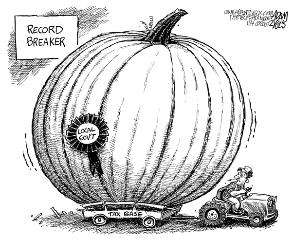 pumpkin, record breaker, local government, tax base, erie county