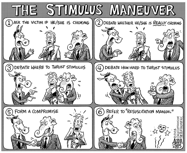 stimulus, maneuver, heimlich, chart, instructions, governement, congress, compromise, debate, choking, economy, us