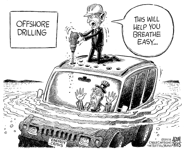 offshore drilling, breathe easy, bush, energy, oil, crisis
