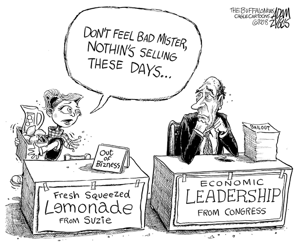 leadership, economy, recession, selling, congress, bailout
